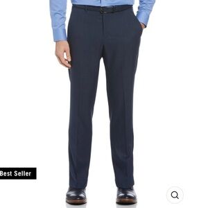 Perry Ellis Modern Fit Portfolio Dress Pant Indigo